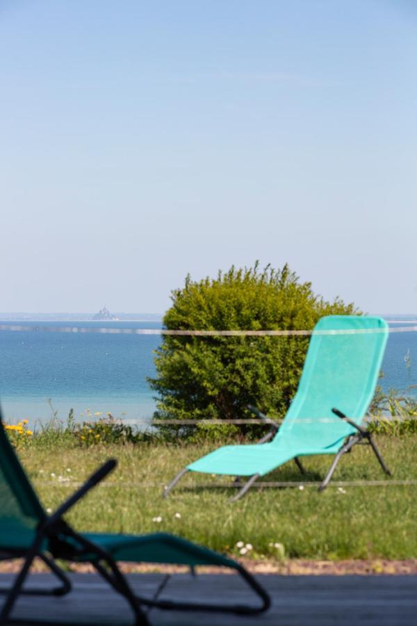 La Metairie-Du-Vauhariot - Vue Mer Et Mont Saint Michel - Piscine Chauffee - Acces Gr34 Канкал Екстериор снимка